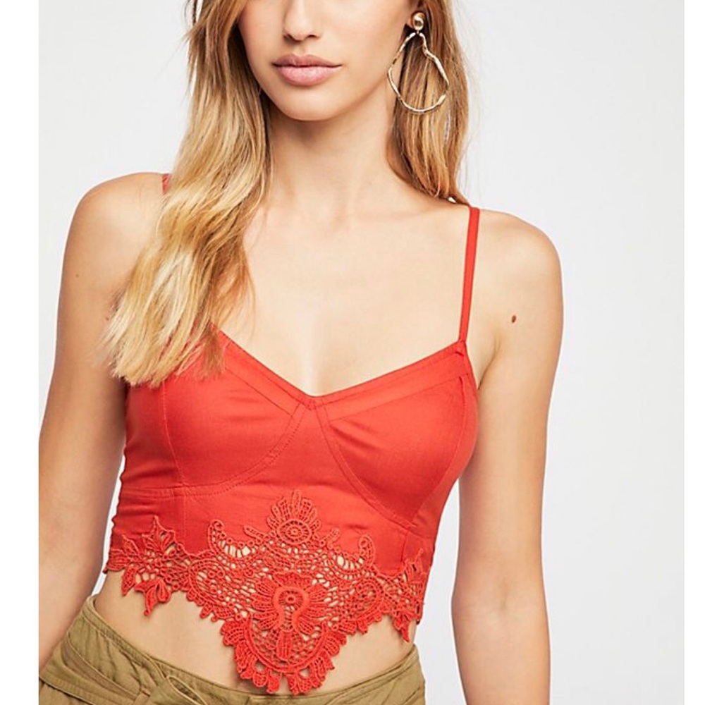 Free people Crop V-neck brami